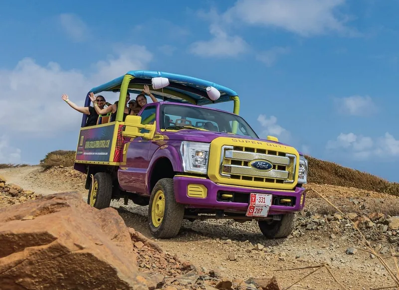 Arikok Safari-Truck: Natural Pool & Baby Beach